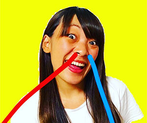 フワちゃん, Youtuber, 変顔